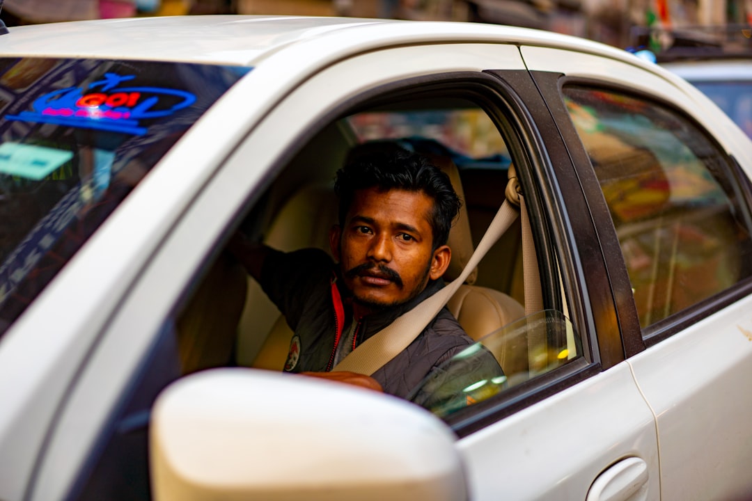 car pickup driver waiting