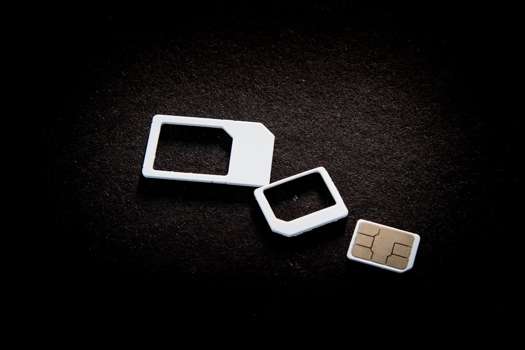 mobile phone SIM card