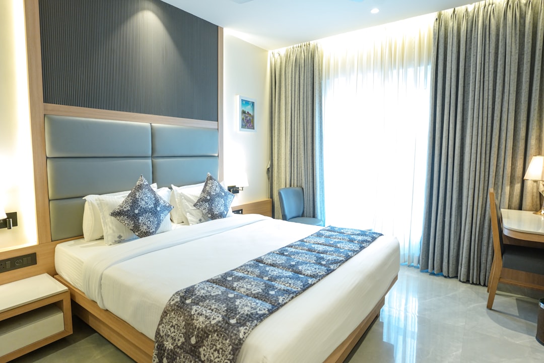seaside hotel room