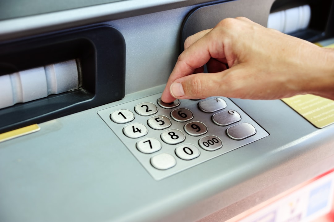 ATM bank machine cash