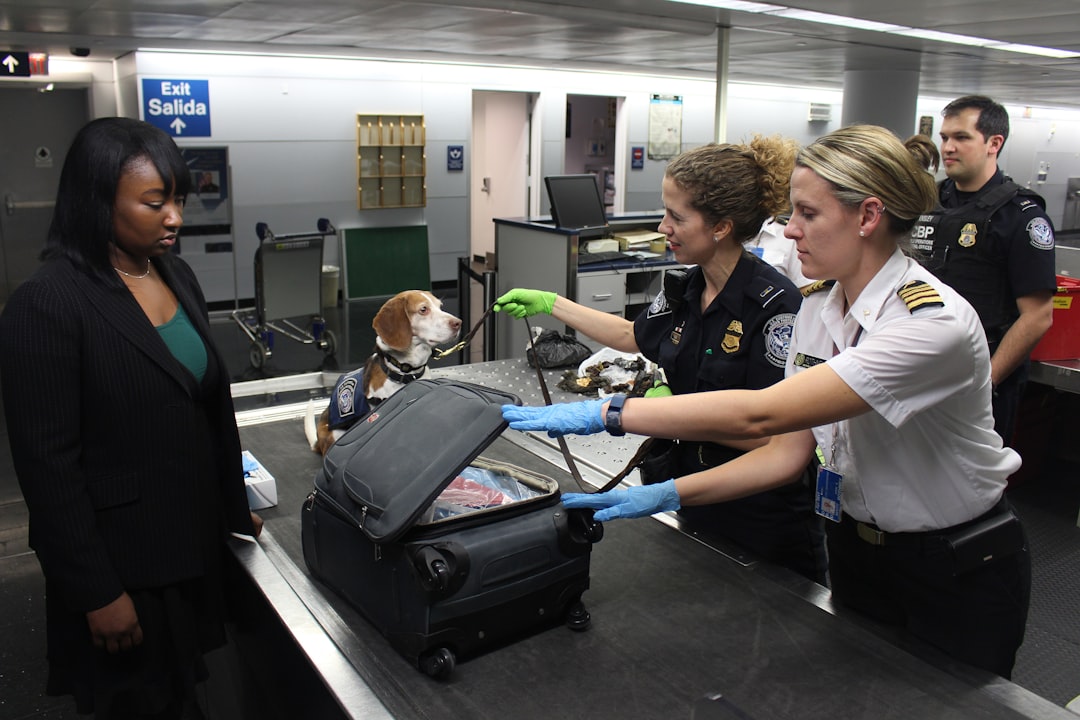 airport security screening checkpoint