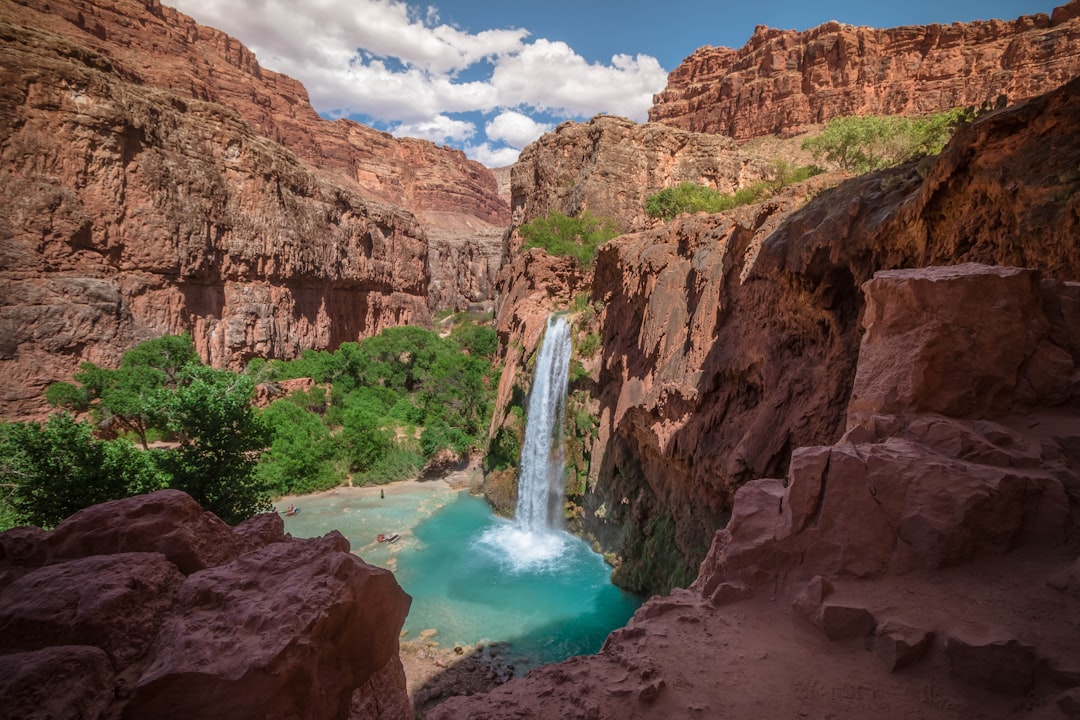 canyon waterfall hiking boots