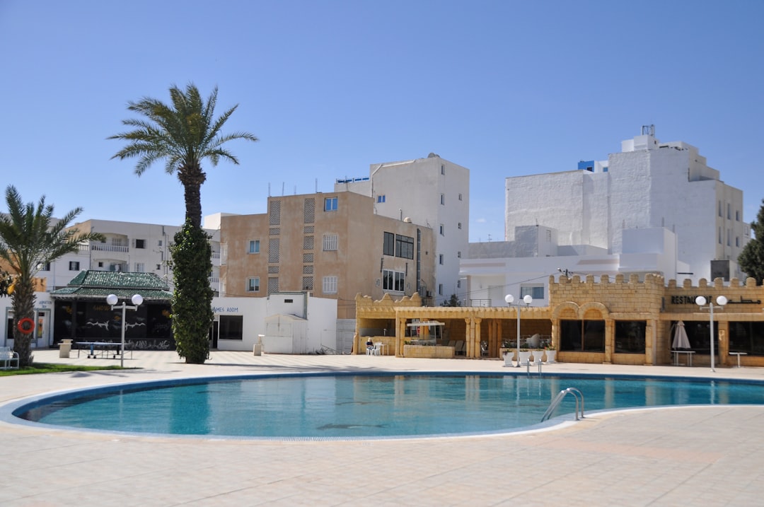 resort outdoor swimming pool