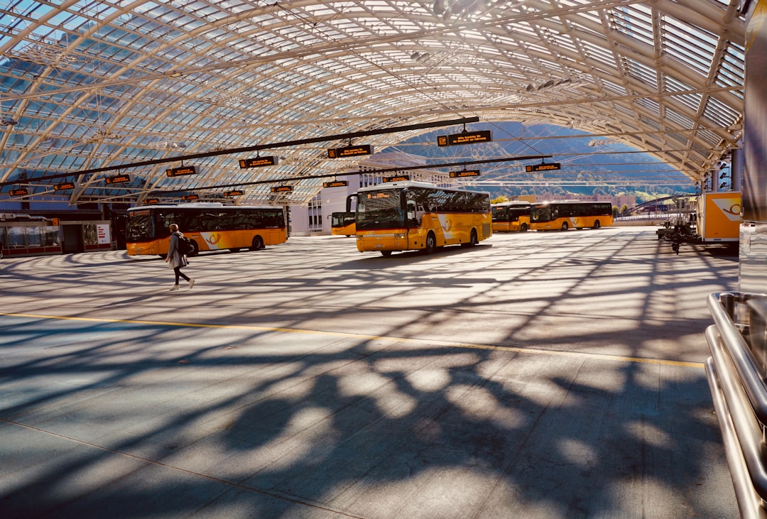 public bus station terminal