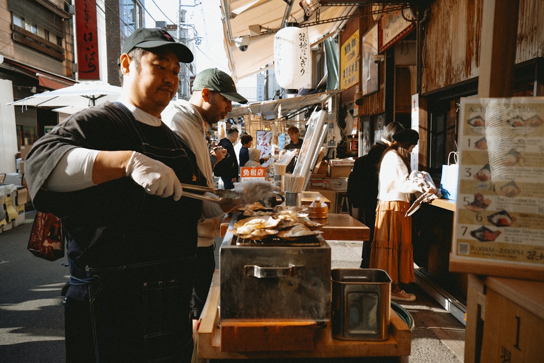 street food market