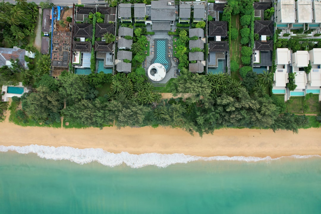 luxury resort beach view