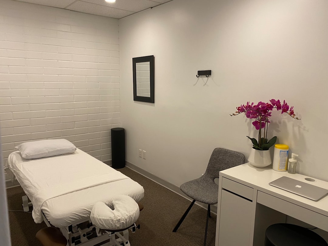spa massage therapy room