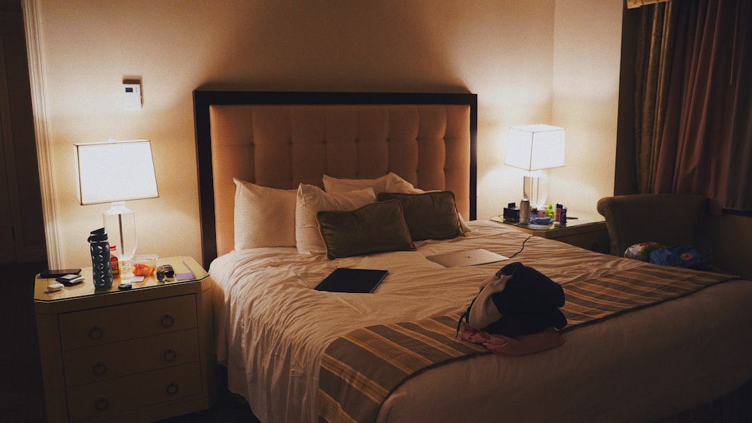luxury hotel bedroom