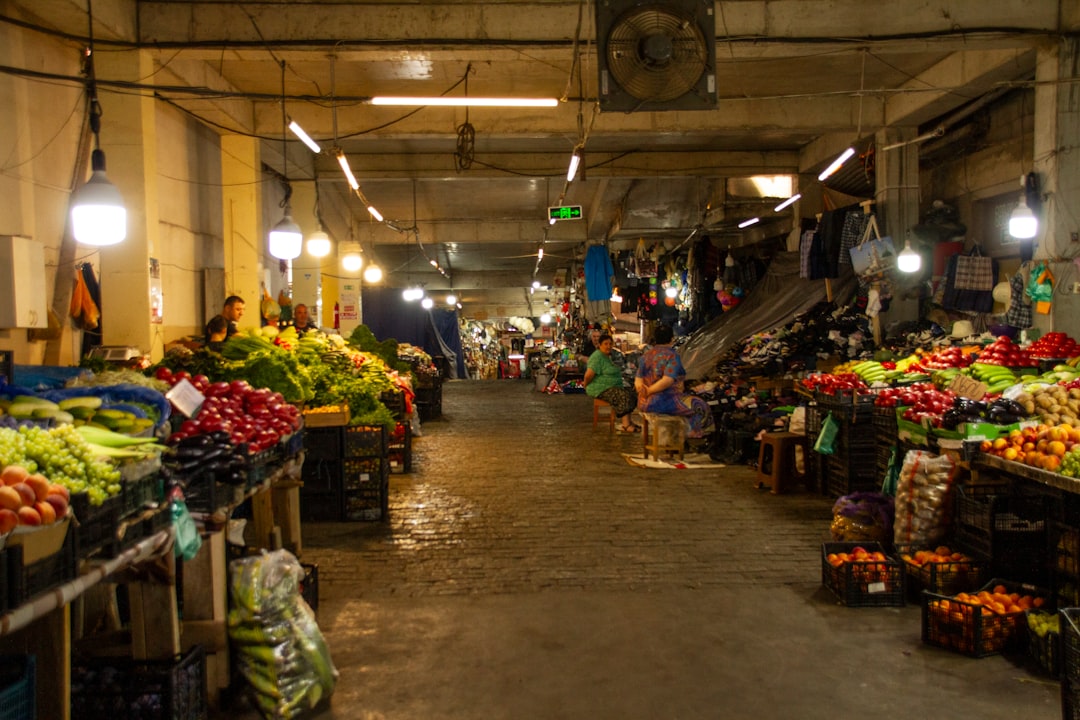 rainy day indoor market