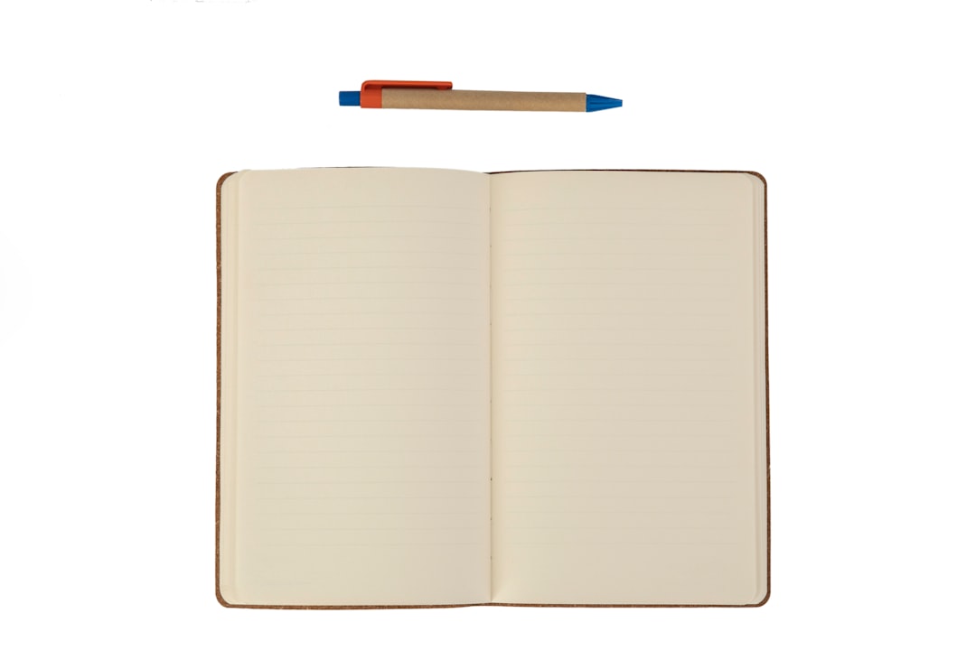 open journal notebook
