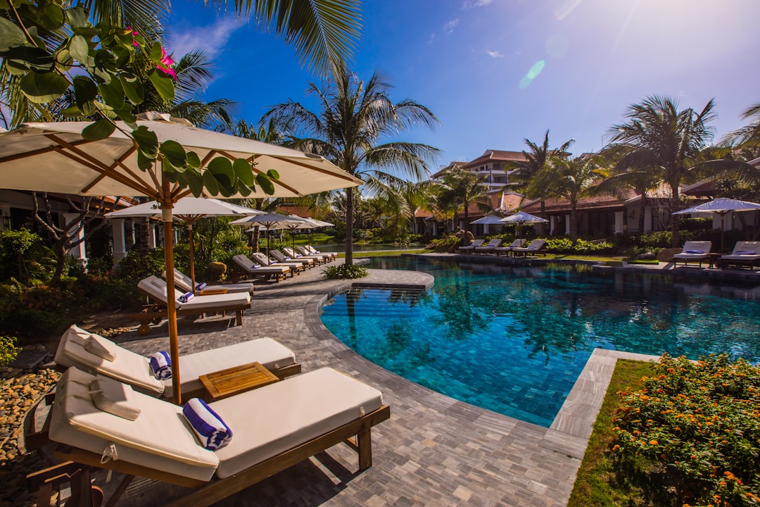 resort pool luxury hotel