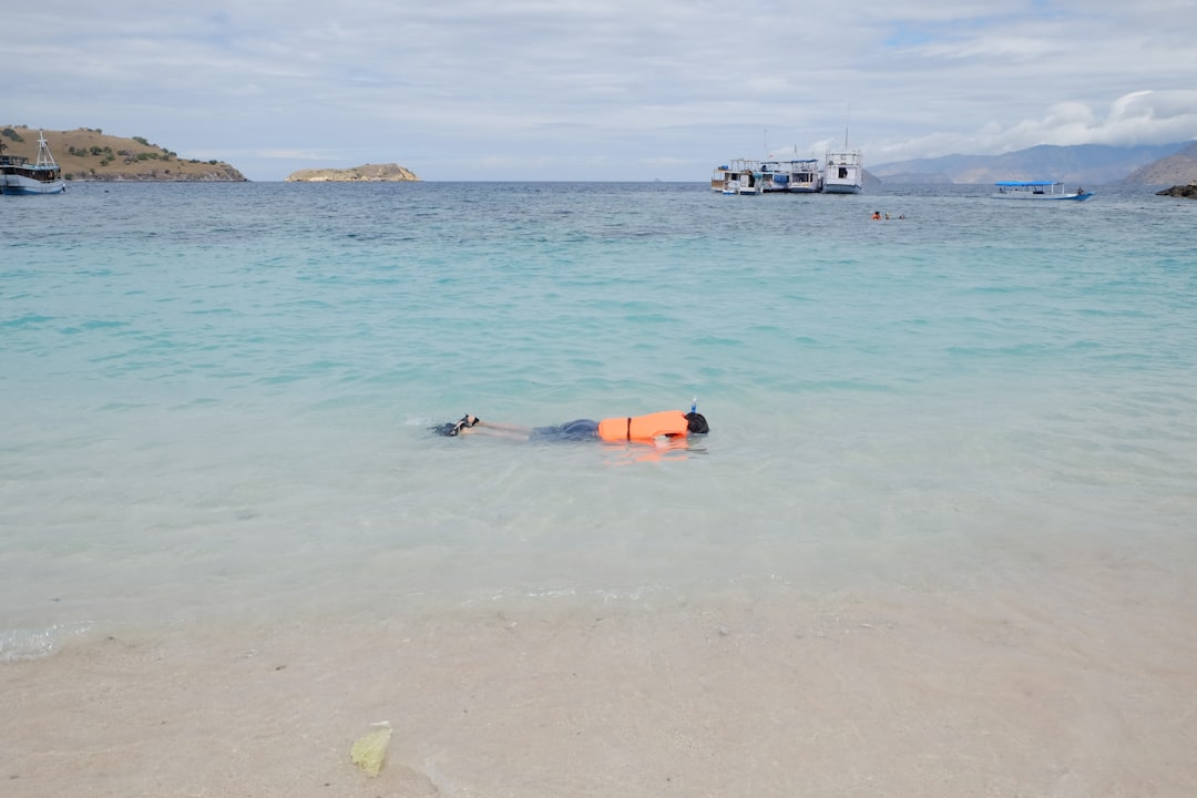 snorkel diving equipment beach