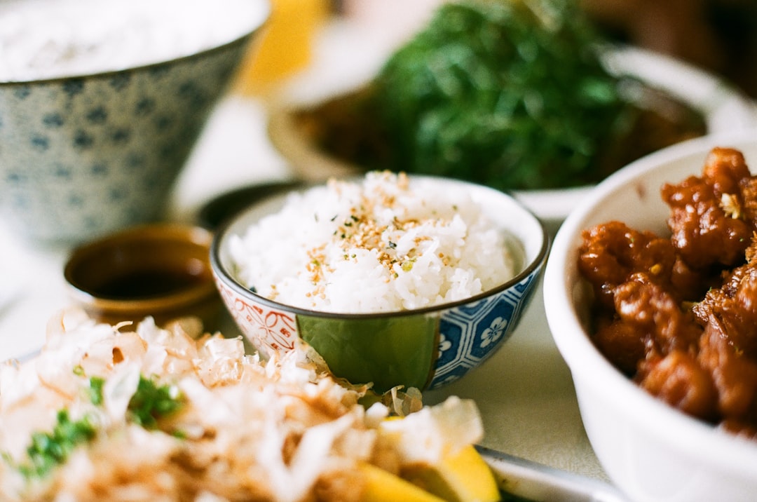 tropical Filipino rice bowl