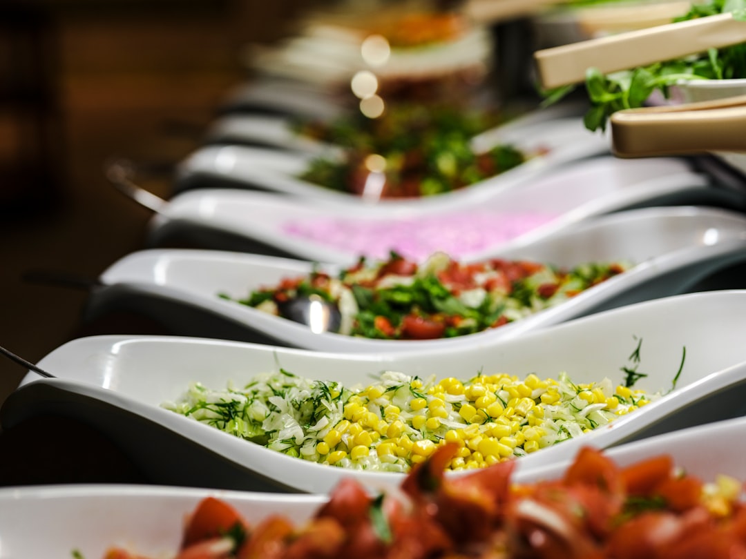 breakfast buffet table restaurant