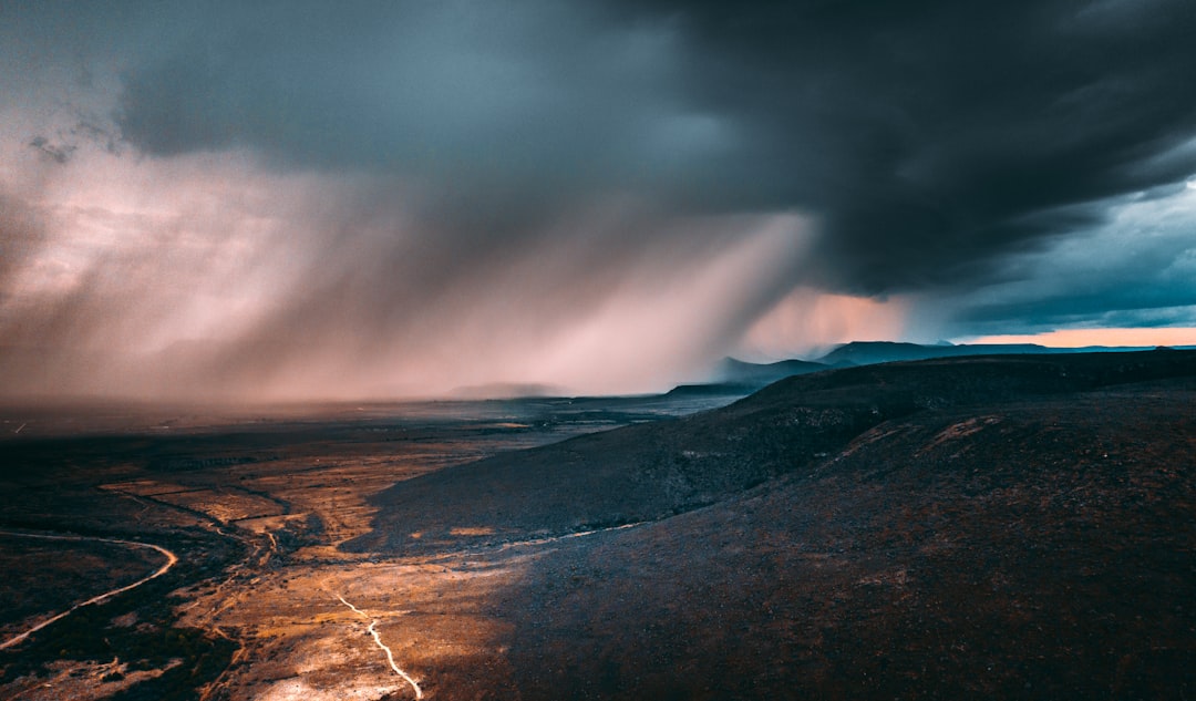 monsoon rain storm clouds
