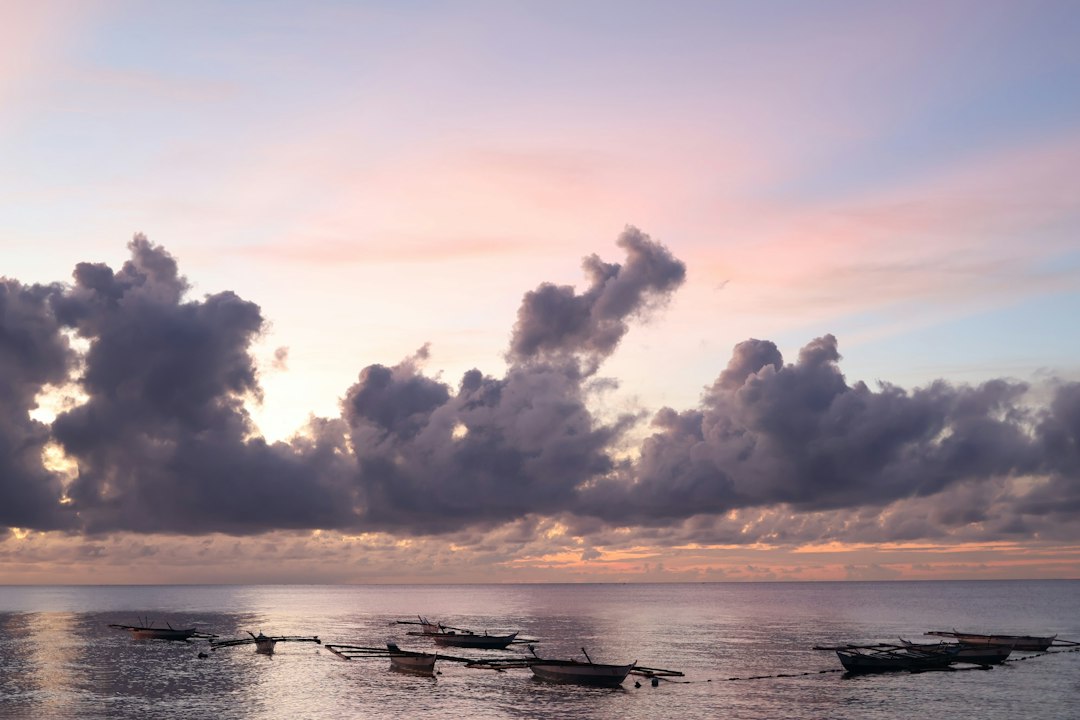 cebu sunrise outrigger boat