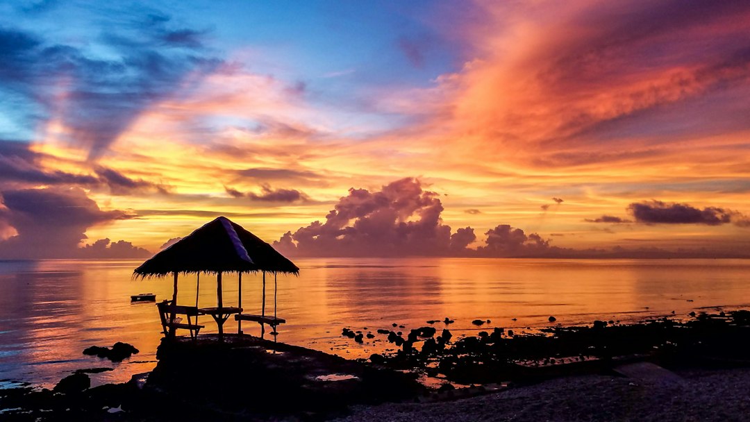 cebu tropical beach shade